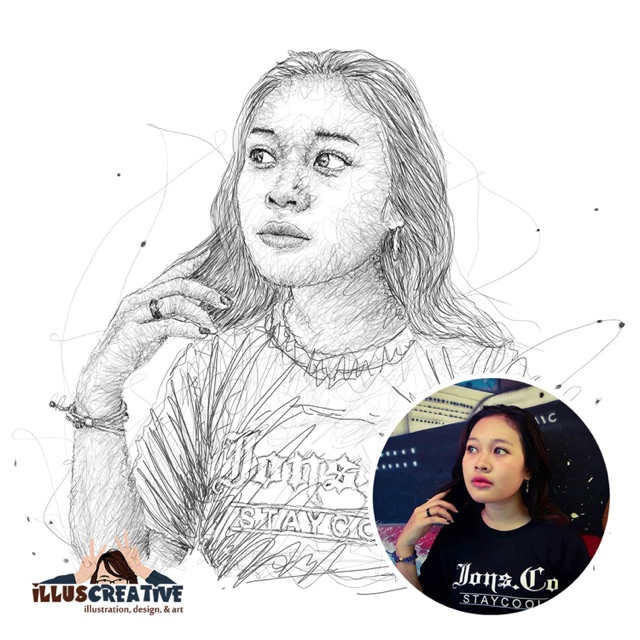 

Single Scribble Art + Frame 10R