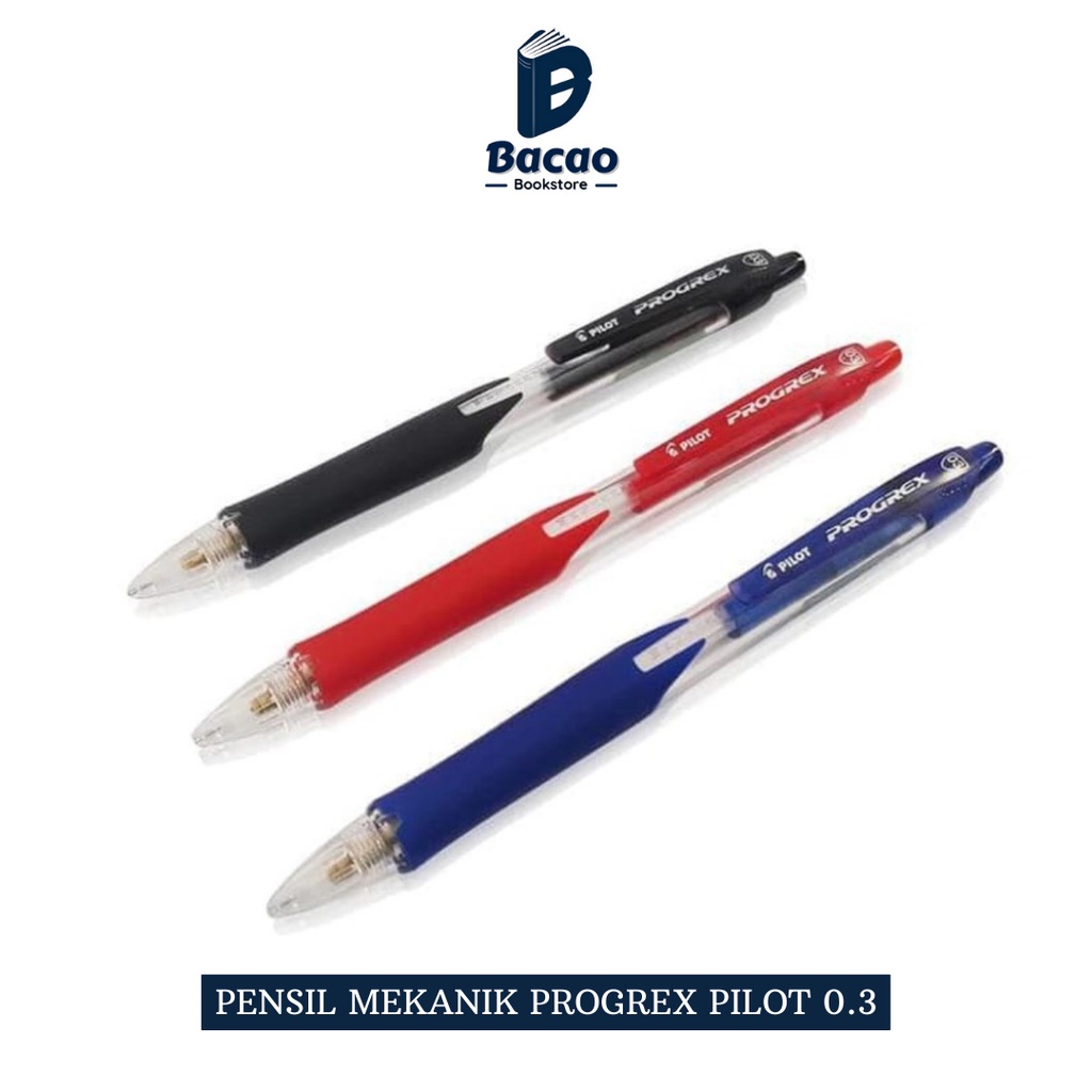 

Pensil Mekanik Pilot 0.3 mm Progrex Pilot - HARGA SATUAN