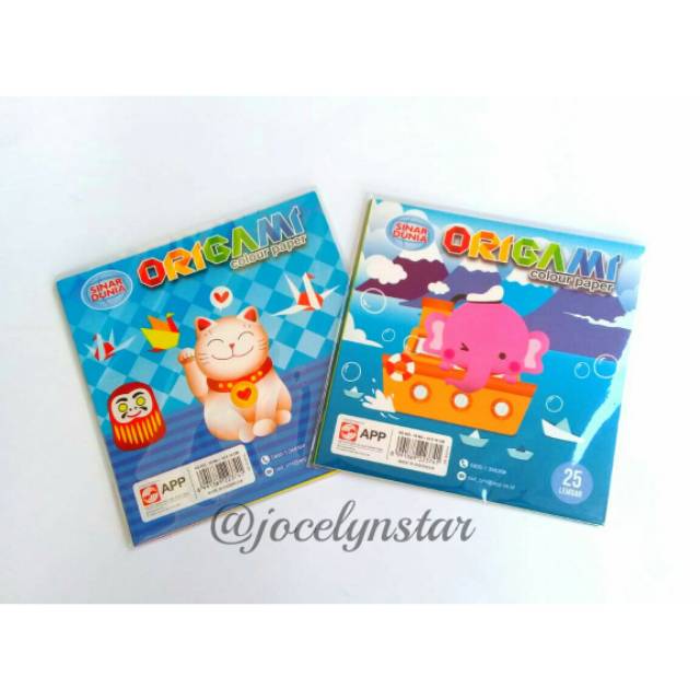 

(14*14) Kertas lipat Sidu / origami (isi 25 lembar)