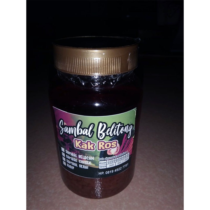 

Sambal Belitong Kak Ros