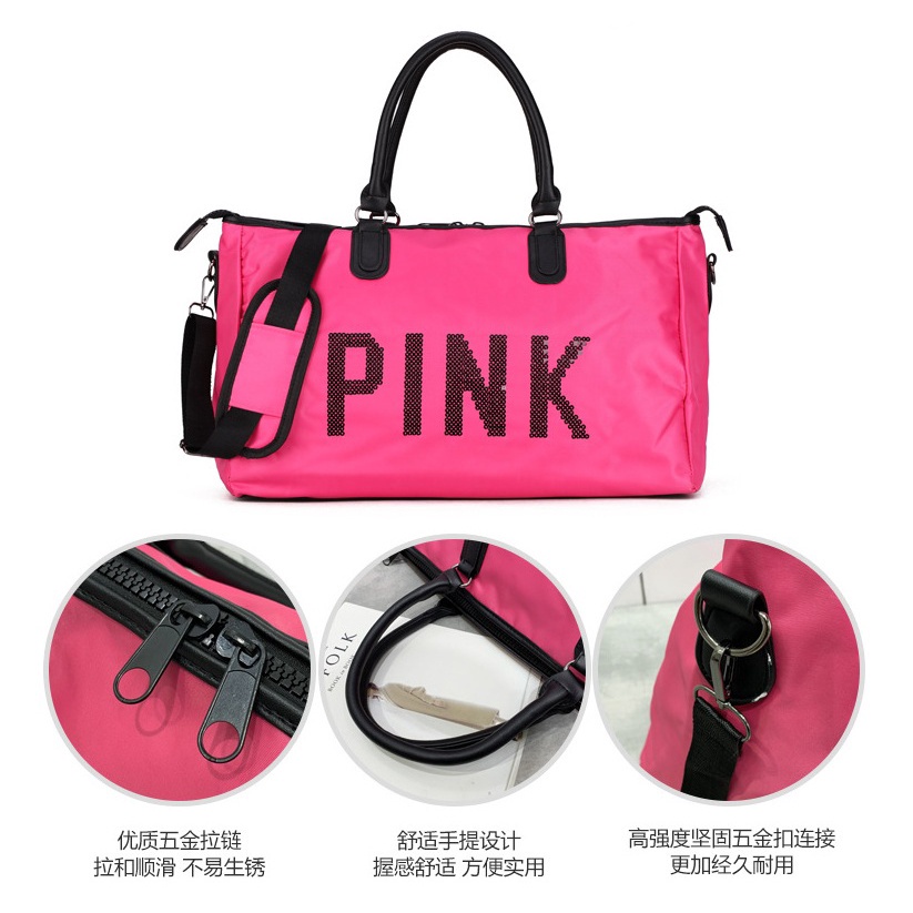 121898 Tas Olahraga Cewek Impor Travelling Duffel Sports Travel Bag Wanita Import GT1898