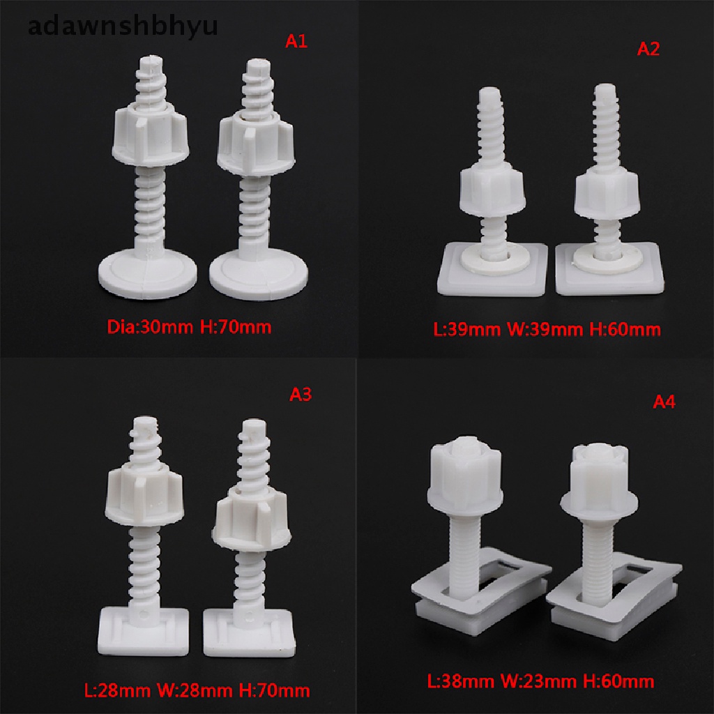 Baut Engsel adawnshbhyu 4x toilet seat Pengganti Sekrup fixing fitting kit repair tools