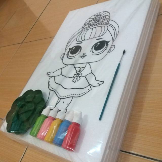 

Sterofoam lukis 6 gambar 1 set gambar cowok