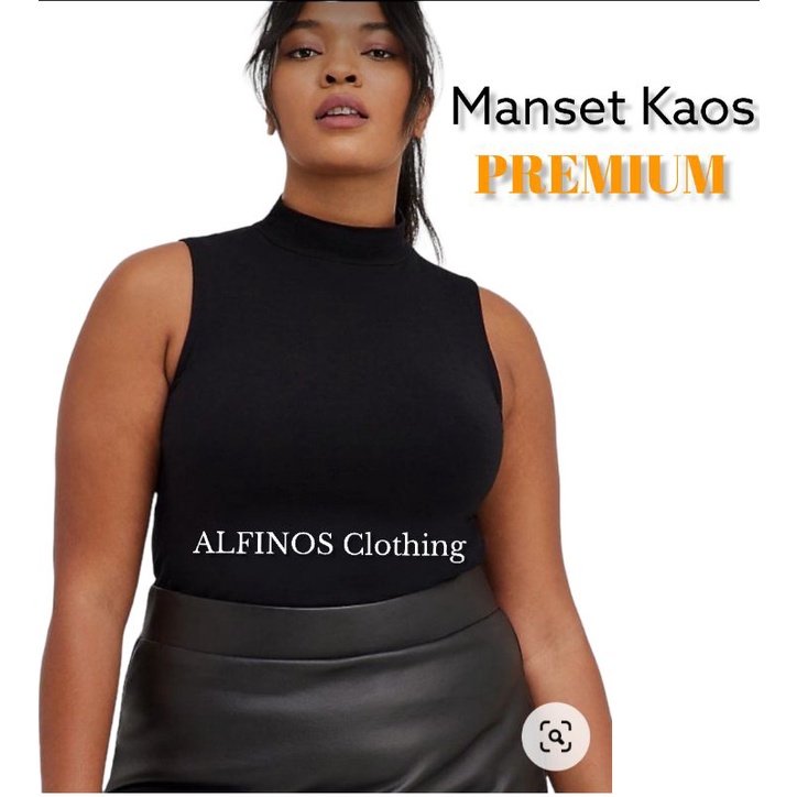 Inner Jumbo Tanpa Lengan | Kaos Tanpa Lengan Jumbo | Baju Manset Buntung Jumbo