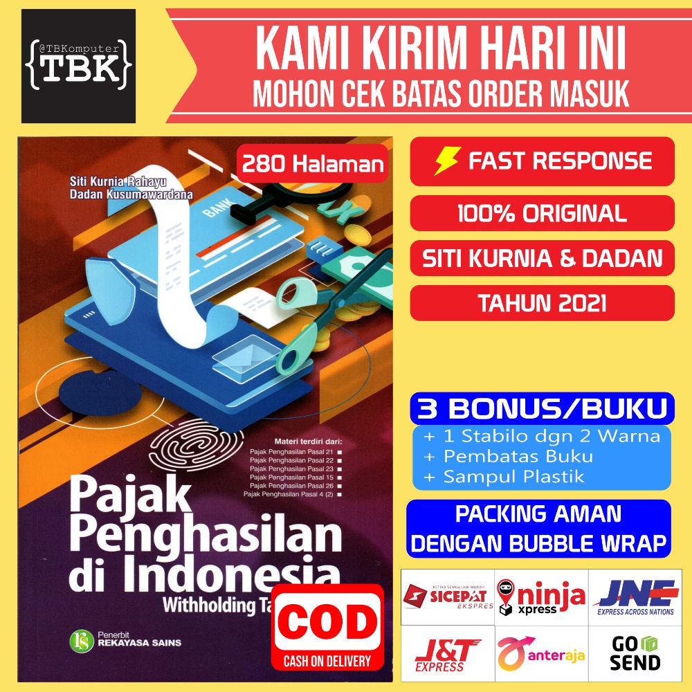 Jual BUKU PAJAK PENGHASILAN DI INDONESIA WITHHOLDING TAX SYSTEM SITI ...