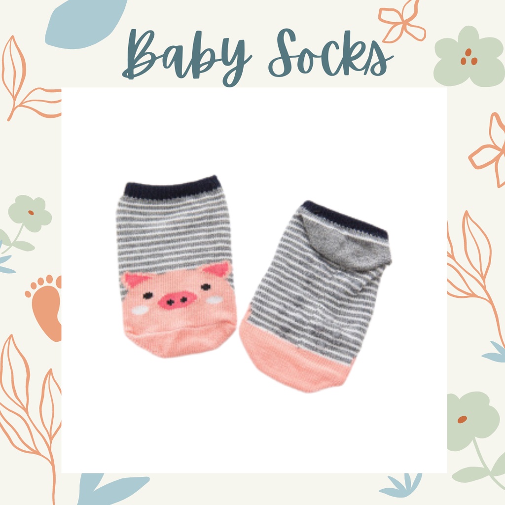 MBSS Kaus kaki anak bayi non-slip kaos kaki katun/ baby socks / NICE PETS