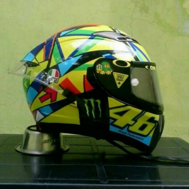 Sticker helm motif Soleluna 2017 untuk helm Vendetta 2