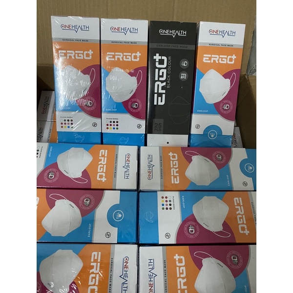 MASKER ONEHEALTH / ONEHEALTH 4D ERGO+ / ONEHEALTH SURGICAL MASK