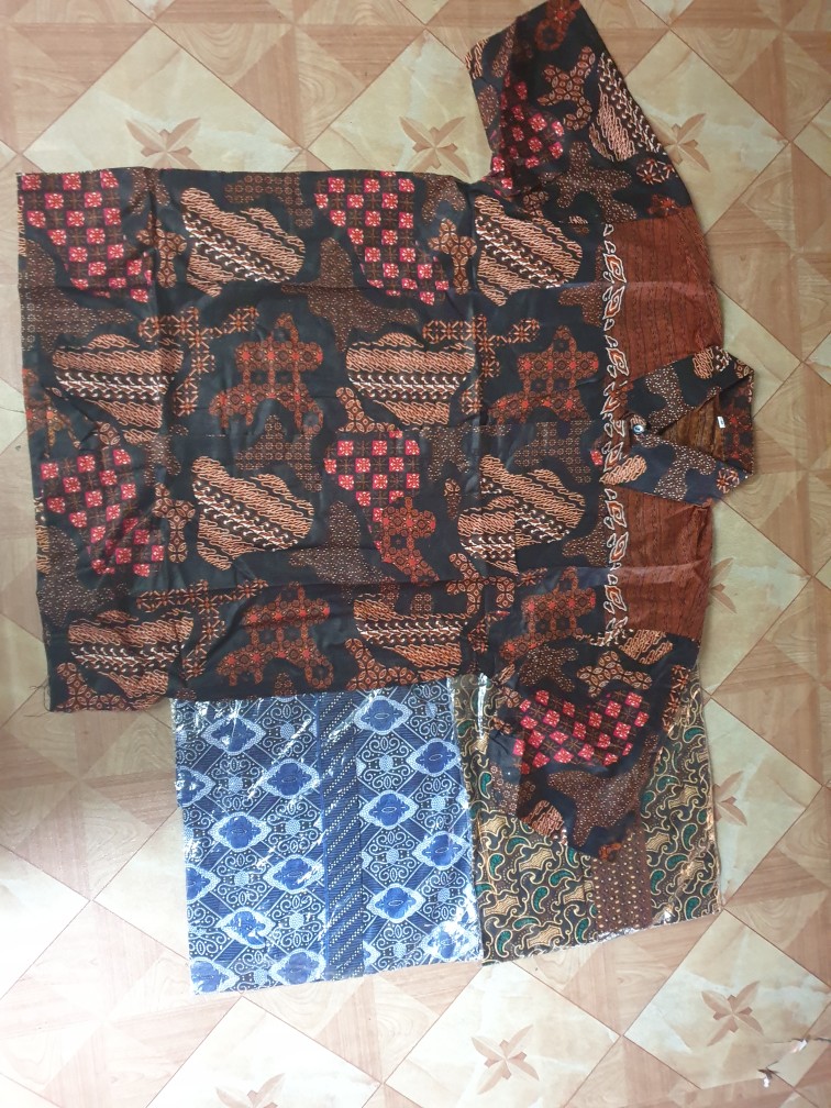 Kemeja Murah Berkualitas Sekar Jagad Hrb 021 By Bosbatik Pekalongan Sogan Risna 021 Batik Pekalongan
