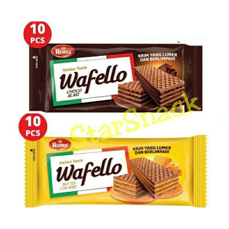 

Roma Wafello isi 10pc/Renceng