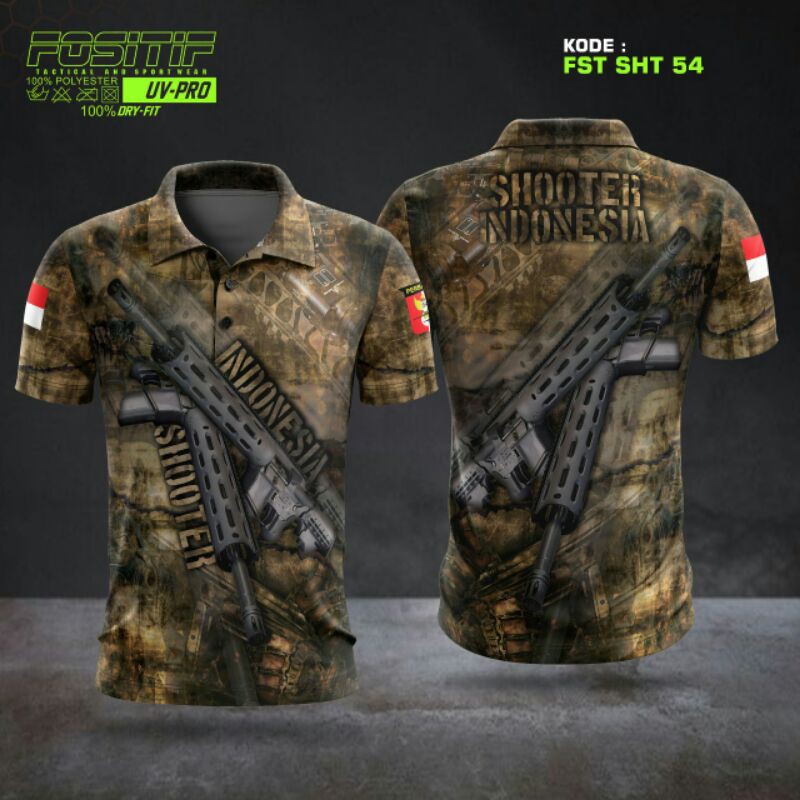 Kaos Perbakin Lengan Pendek