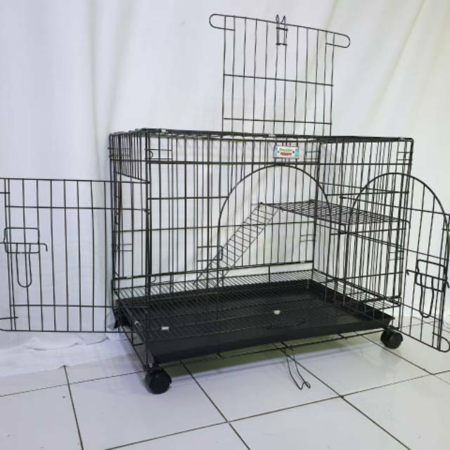 Kandang Kucing 80cm Tingkat 2