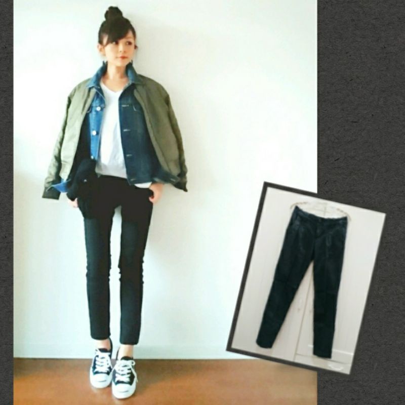 Baleno Celana Skinny Hitam - preloved