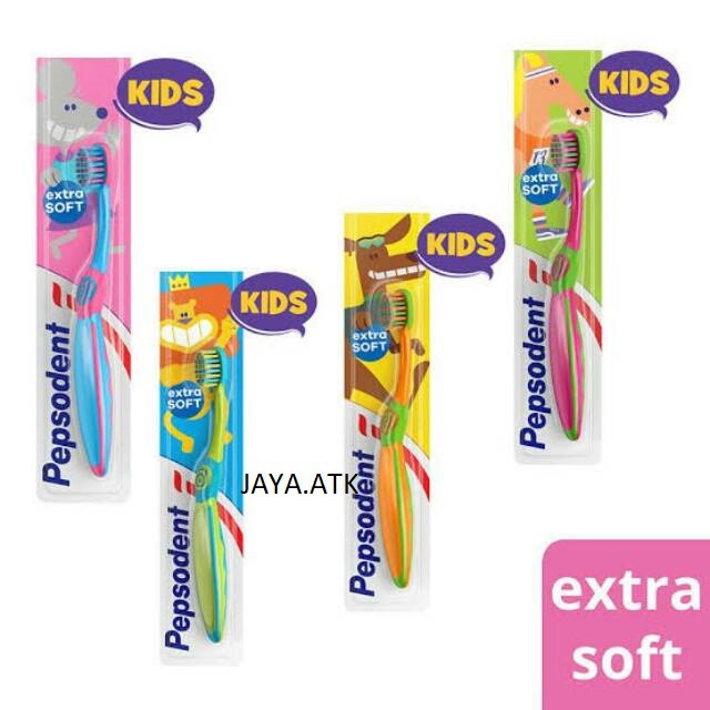 SIKAT GIGI ANAK PEPSODENT EXTRA LEMBUT SOFT KIDS TOOTHBRUSH PEPSODEN