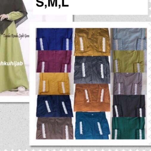 ➫ Gamis Toyobo Fodu Renda Tangan Original Harga Reseller ➾