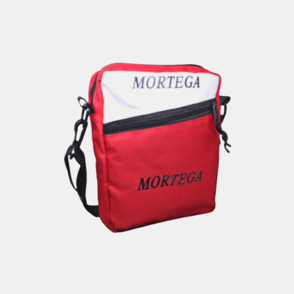 MORTEGA TAS SELEMPANG BAHAN KANVAS / SLING BAG MORTEGA KANVAS - 458