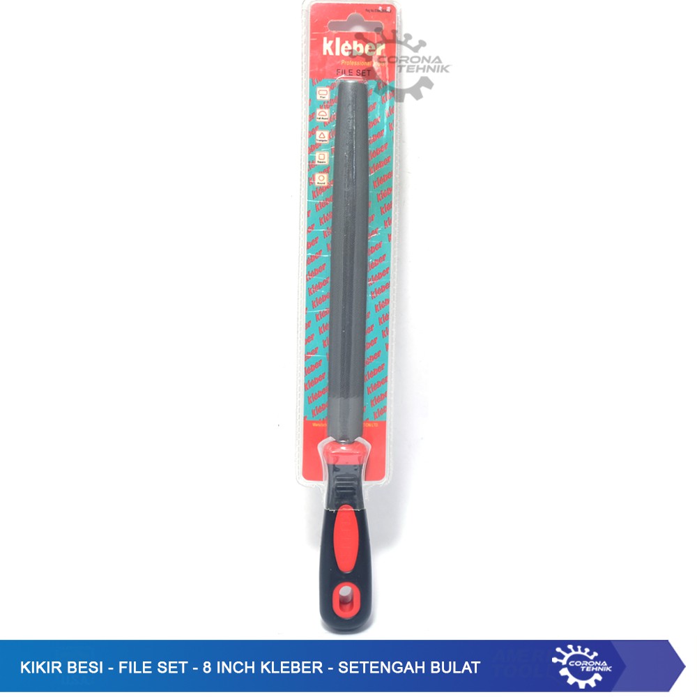 

Kikir Besi - File Set - 8 Inch Kleber - Setengan Bulat - LYK 100-257