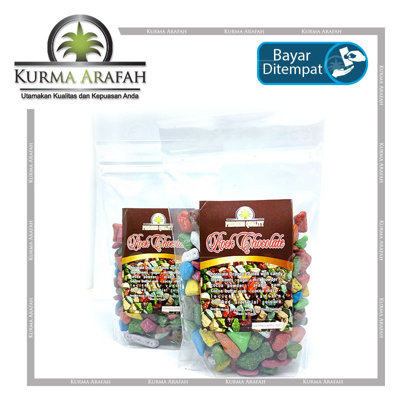 Coklat Arab Batu / Kerikil 250 gram