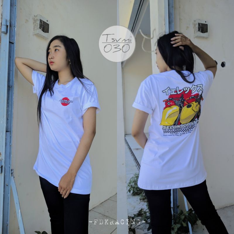 YEREX SELONJOR STYLE KAOS RACING KAOS VIXION JARI JARI KAOS VIJAR BAJU VIJAR FDK RACING KAOS PESONA 