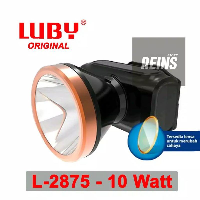 Senter Luby L-2875 Watt Original Baterai Charger