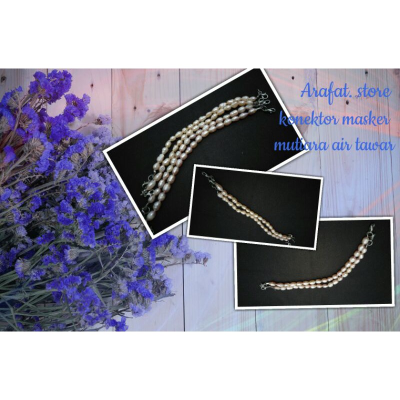 konektor masker mutiara air tawar