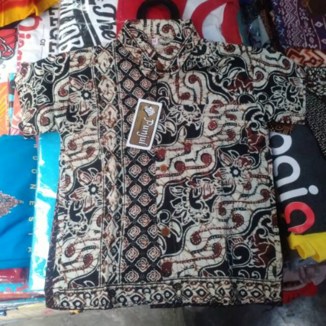 TERMURAH! Kemeja Batik Bayi dan Anak Laki-laki Usia 3 bulan - 3 tahun/ Baju Murah Jogja