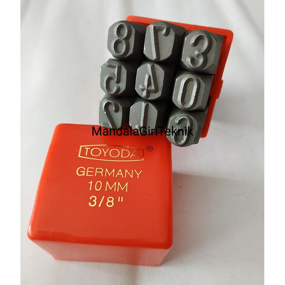 Alat Ketok Angka Ukuran 10mm