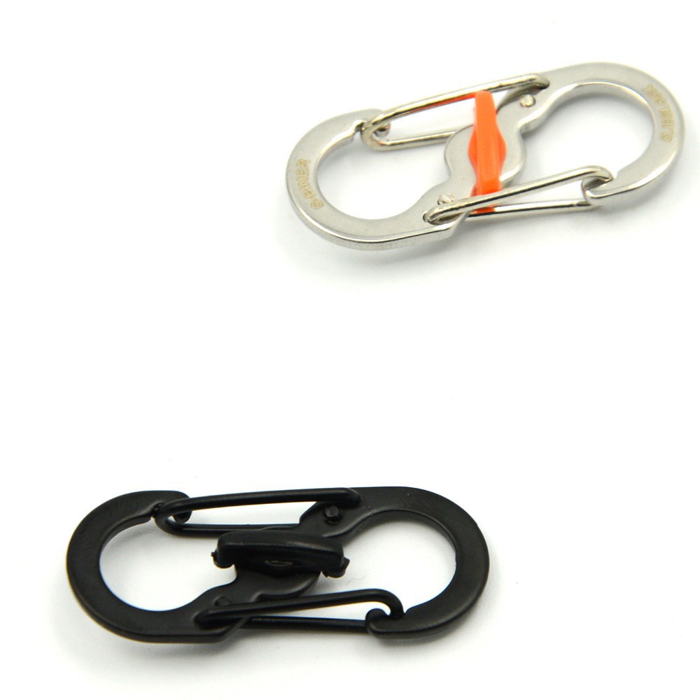 Grab medan Metal S-Biner Carabiner Metal Spring Hook - S1217