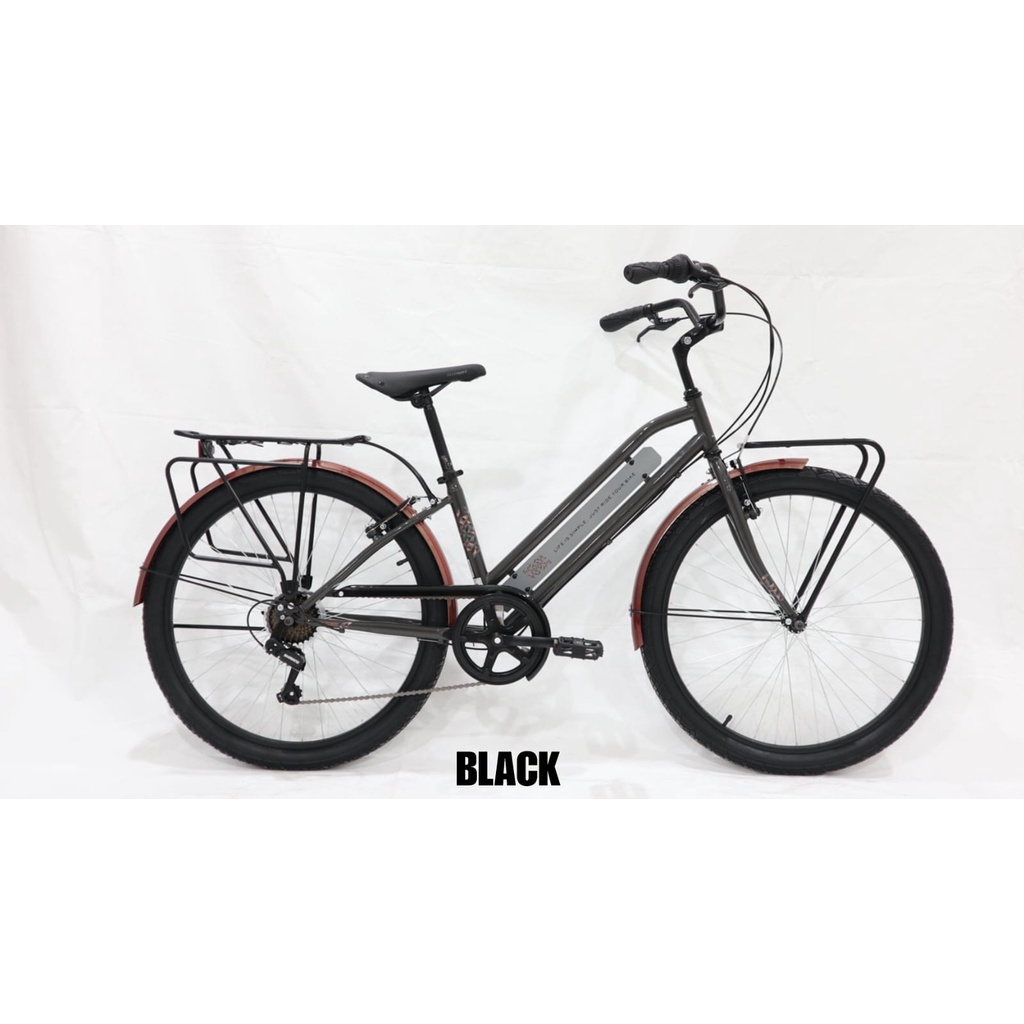 SEPEDA CITY BIKE ELEMENT BERGAMOUNT 26 INCH 7SPEED