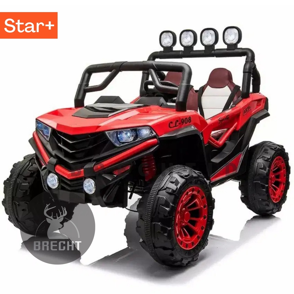 Mainan Anak Mobilan Aki Jeep Besar Unikid UK 835 Bisa Ayun 12v