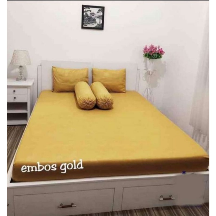 SPREI HOMEMADE POLOS EMBOS T.20 READY SEMUA UKURAN