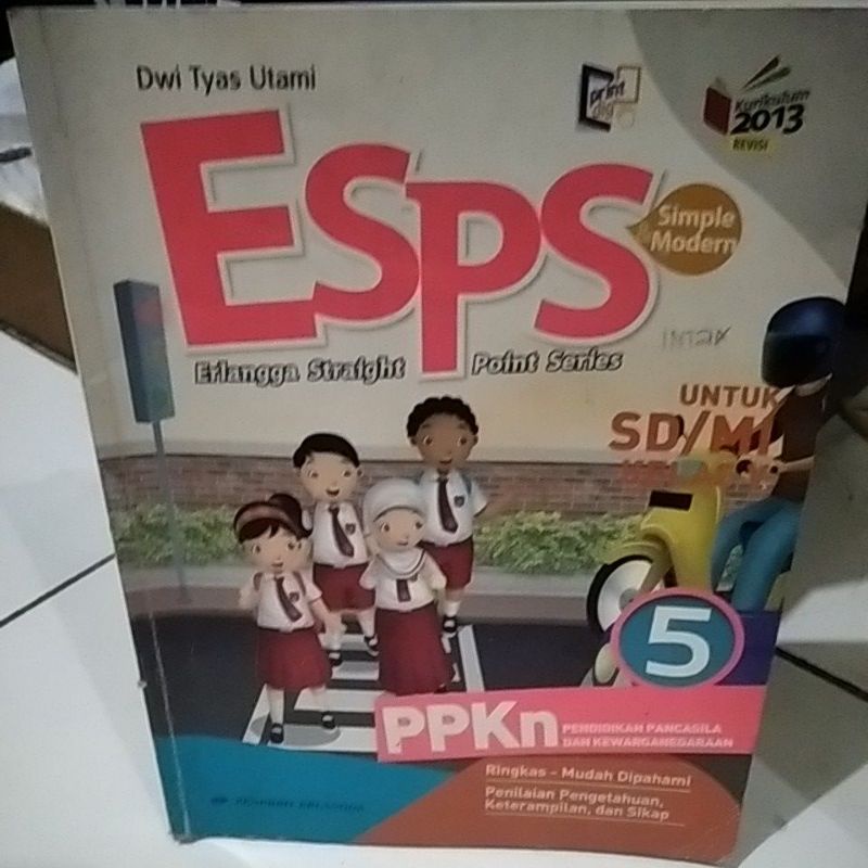 Jual Buku 100 Original Esps Ppkn Pendidikan Pancasila Dan