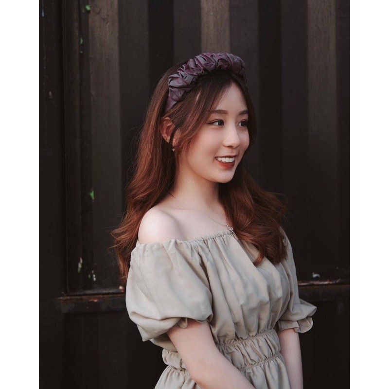 Lucid dream scrunchie headband