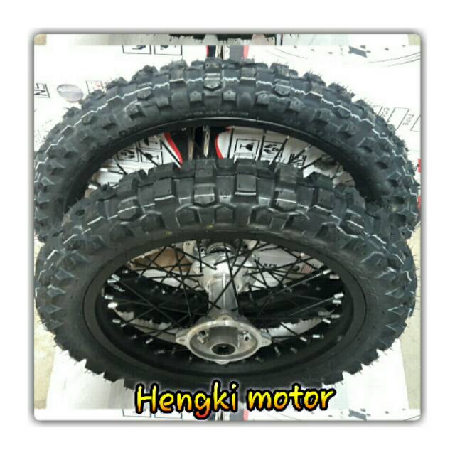 Velg paketan klx 150 plus ban ring 16 dan 19