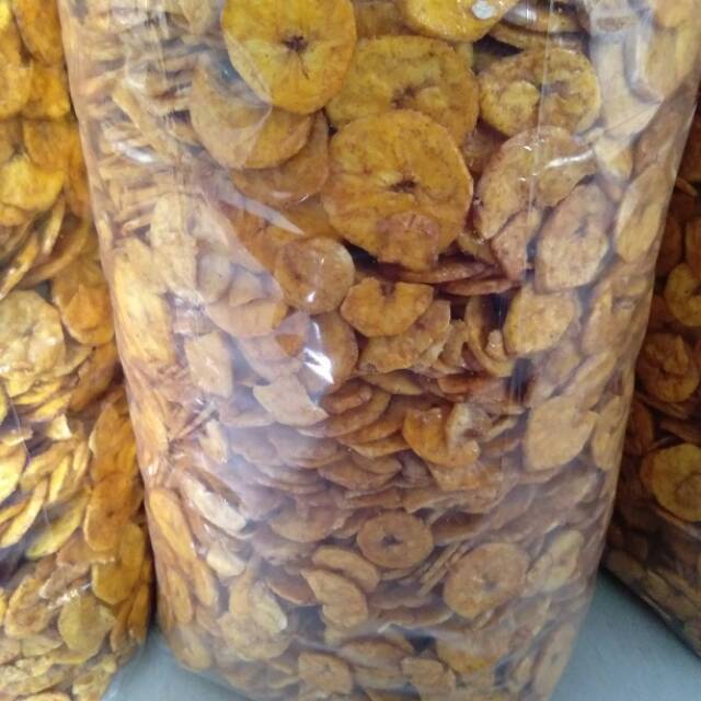 Keripik pisang loss sinar jago 2,5 kg