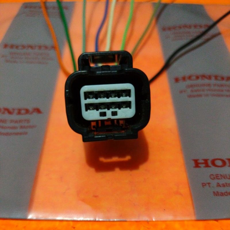 SOKET LAMPU DEPAN VARIO125 LED,  VARIO150