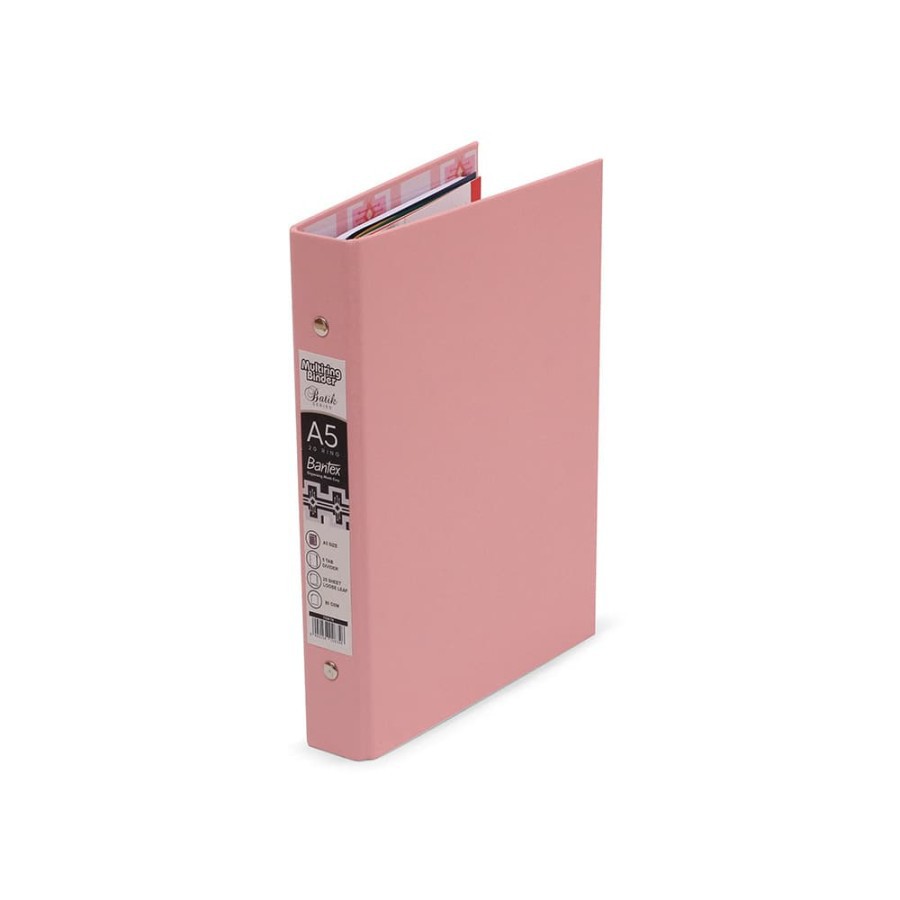 

BINDER / MULTI RING BINDER A5 20 HOLE BANTEX - 1334 74