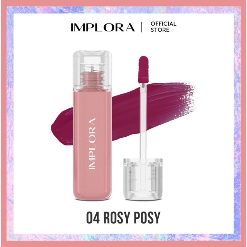 IMPLORA Jelly Tint | Glossy | Awet Tahan lama BPOM BEST SELLER