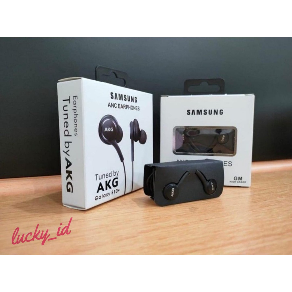 Handsfree Headset AKG Samsung S10+ S10 PLUS ANC Earphone