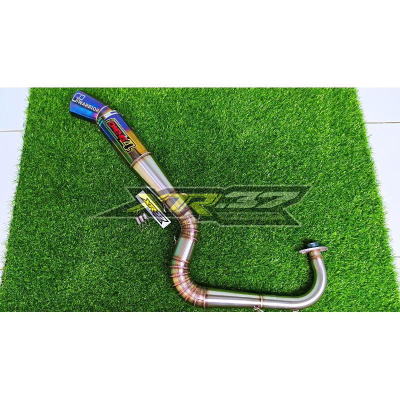 KNALPOT RACING DAENGSAI4 GP WARRIOR MIO-MIO M3-SCOOPY-BEAT-VARIO LEHER TINGGI FULLSYSTEM