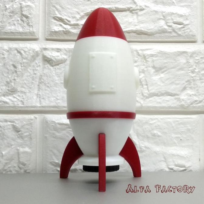 MAINAN EDUKASI ANAK Mainan anak laki perempuan edukasi Rocket Roket Nussa Nasa Pesawat BERMUTU TINGG