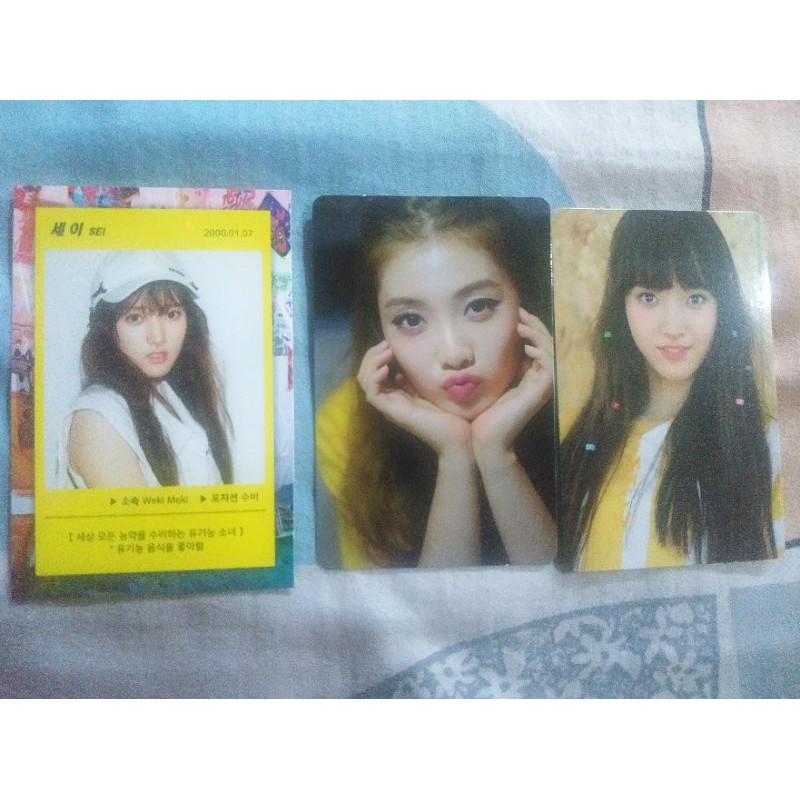 Sei lucy weki meki photocard