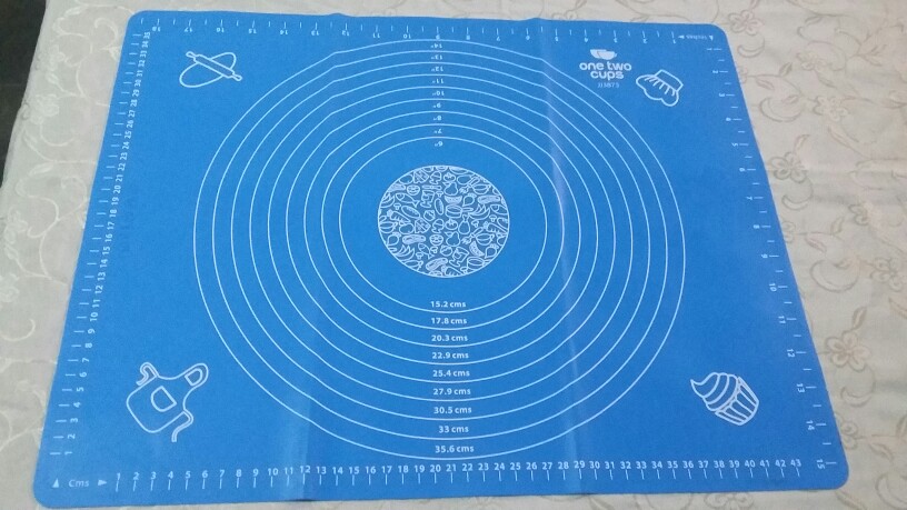 Alas Adonan Kue Silicone 50x40 Cm Mat Alas Kue Silicone