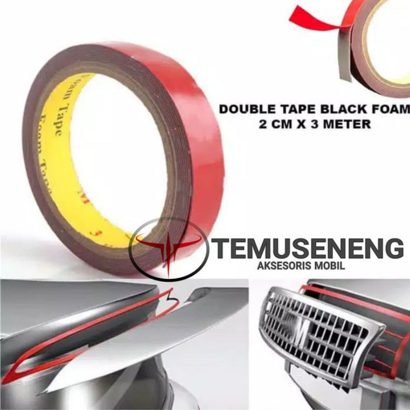 Doubletape 2Cm Double Tape 2 Cm Dobel Tip Perekat 3M