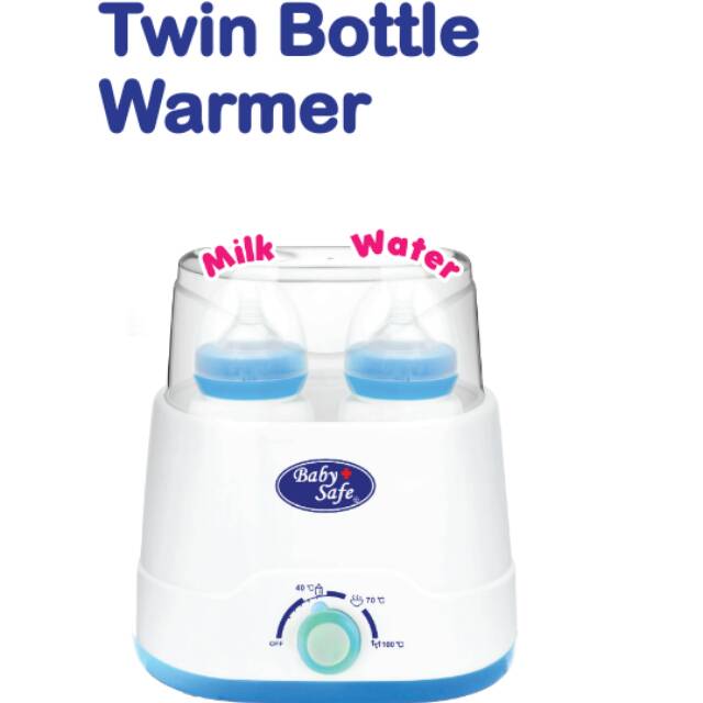 Babysafe twin bottle warmer