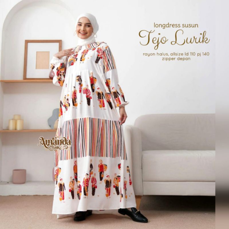 Tejo lurik dress by amanda