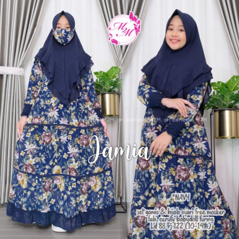 jamia/pakaian anak/set anak
