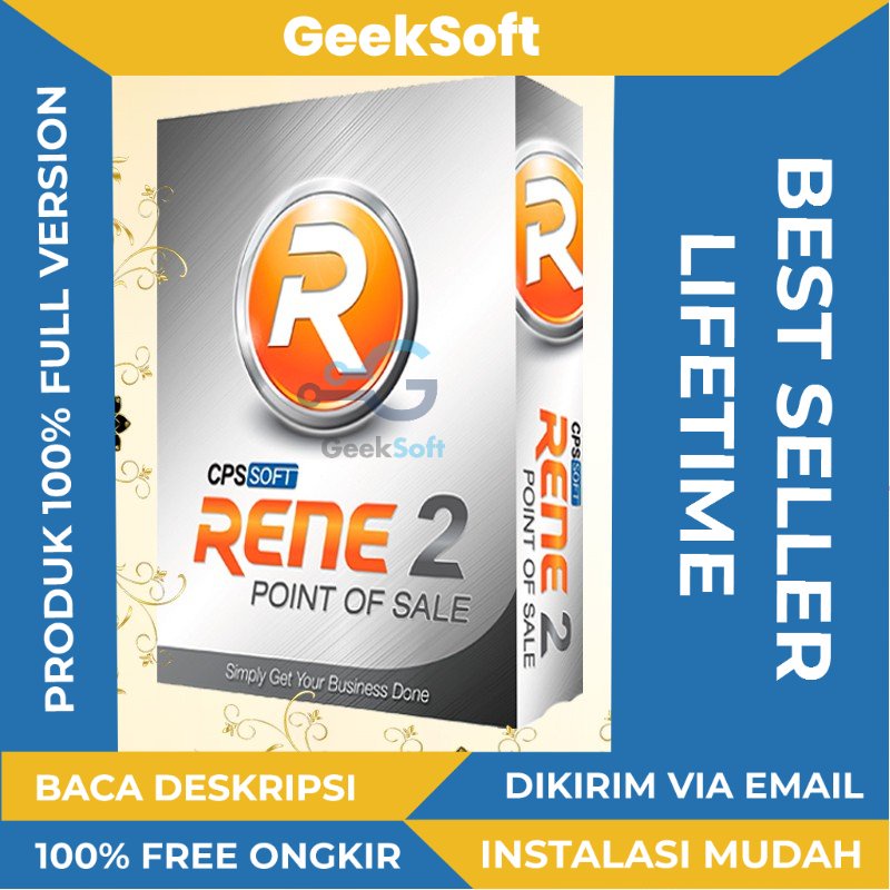 [FULL VERSION] Rene 2 Software Kasir Pro Lifetime - Kasir untuk Bisnis Ritel dan Restoran