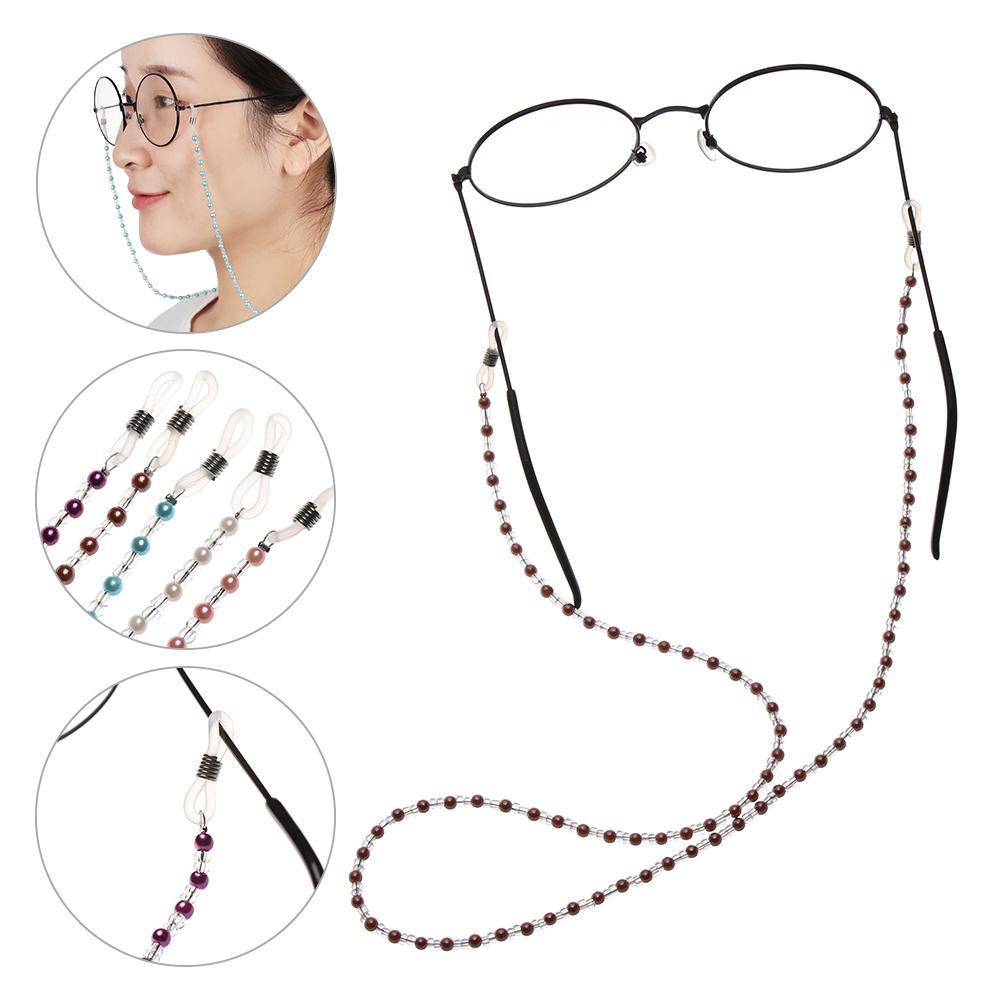 Lily Glasses Chain Sweet Colored Beads Kacamata Baca Eye wear Aksesoris