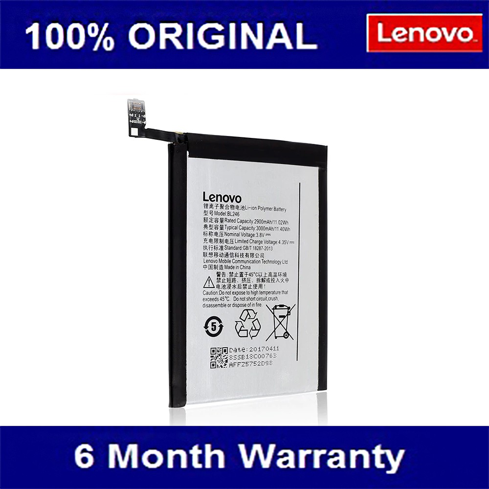 Baterai battery batre Lenovo Vibe Max Z90 Vibe Shot BL246 Original100%